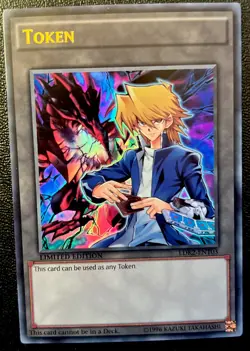 Joey Wheeler CT14-EN007 NM Ultra Rare Red Eyes Black Dragon Art YuGiOh Token! - Image 1