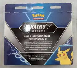 2022 Pokemon Pikachu V Showcase Includes Pikachu V Promo Card & 3 Booster Packs - Image 2