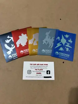 Pokemon Pokemon TCG Card Promo 5 Sleeves Organized Play Rotom Arceus Lugia 2009 - Image 1