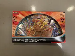 Pokemon TCG: Blaziken ex & Volcanion ex Premium Collection Cards 2025 NEW Sealed - Image 1