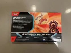 Pokemon TCG: Blaziken ex & Volcanion ex Premium Collection Cards 2025 NEW Sealed - Image 2