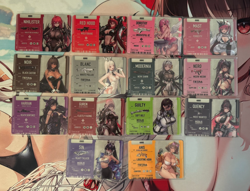 Goddest of victory Nikke Metallic Card Collection Lot of 14 - Image 2