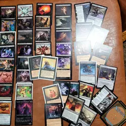 DISCARD themed Mythic Rare Black Budget COMMANDER DECK. 100 MTG Cards - Image 2