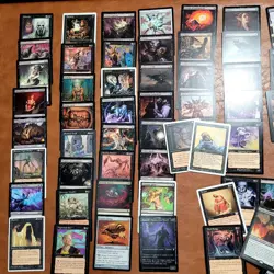 DISCARD themed Mythic Rare Black Budget COMMANDER DECK. 100 MTG Cards - Image 3