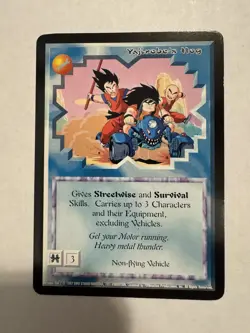 Dragon Ball Z Ani-Mayhem Yajirobe’s Hog Promo Card 1997 - Image 1