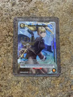 Union Arena TCG Card Game Kikoru Shinomiya KJ8-1-019 SR* Alt Art Foil Kaiju No 8 - Image 1