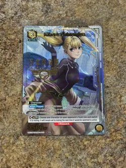 Union Arena TCG Card Game Kikoru Shinomiya KJ8-1-019 SR* Alt Art Foil Kaiju No 8 - Image 2