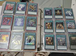 LOT OF MIXED YU GI OH CARDS 300+ SYNCHROS, LINKS, COMMONS, RARES, FUSIONS - Image 4
