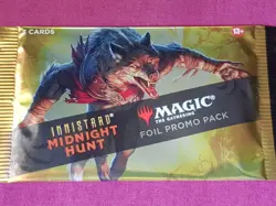 Magic The Gathering INNISTRAD MIDNIGHT HUNT FOIL PROMO BOOSTER PACK Sealed MTG - Image 1