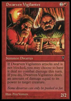 MTG DWARVEN VIGILANTES EXC - RONDA DI NANI - VI - MAGIC - Image 1