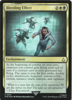 Bleeding Effect - FOIL - U Universes Beyond: Assassin's Creed 51 - MTG - Image 1