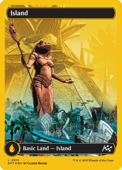 Island (0513) (First-Place Foil) [Aetherdrift] - Image 1