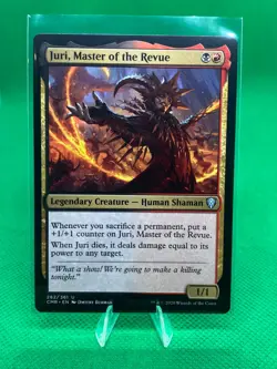MTG - Juri, Master of the Revue #282 Commander Legends - Image 1