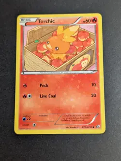 Pokemon Torchic Legendary Treasures: Radiant Collection Holo RC5/RC25 LP - Image 1