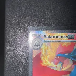 Pokemon TCG: Salamence ex 187/159 Journey Together Special Illustration Rare[NM] - Image 4