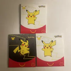 Pokemon 25th Anniversary McDonald’s Booster Pack Bundle Celebrations 3 Packs - Image 1
