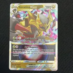 Pokemon TCG Giratina VSTAR 131/196 Ultra Rare Sword and Shield Lost Origin NM - Image 1