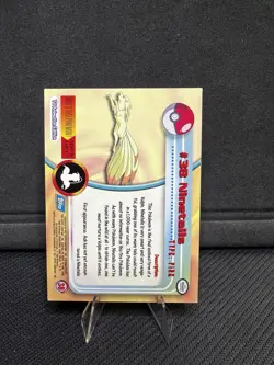Ninetails 1999 Topps Pokemon TVSeries 1 Holo Foil - Blue Label #38 - Image 2