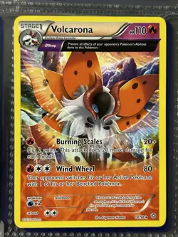 Volcarona 18/98 Pokemon TCG: Ancient Origins Regular Rare Full Art NM - Image 1