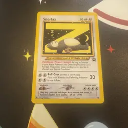 Vintage Pokemon TCG Snorlax #49 WOTC Black Star Promo NM condition - Image 2