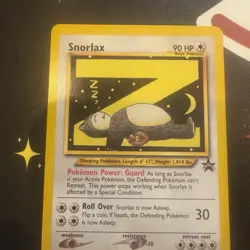 Vintage Pokemon TCG Snorlax #49 WOTC Black Star Promo NM condition - Image 3