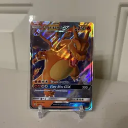 Pokemon TCG S&M Hidden Fates Charizard GX SM211 Black Star Promo NM - Image 1