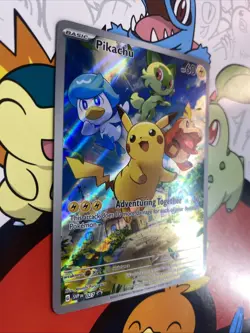 Pokemon TCG Pikachu 027 - Scarlet & Violet Promo - Near Mint - Image 2