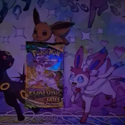 ?? Pokemon TCG Evolving Skies Booster Pack Factory Sealed! (Random Art) ?? - Image 1