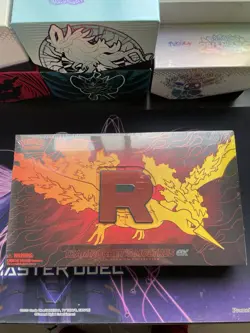 Pokemon TCG Team Rocket's Moltres ex Ultra Premium Collection UPC - Image 1