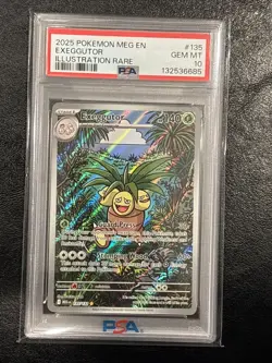 Pokemon Mega Evolution Exeggutor 135/132 IR PSA 10 - Image 1