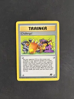 Pokemon TCG Challenge! Team Rocket 74/82 Regular Unlimited Uncommon Non Holo - Image 1