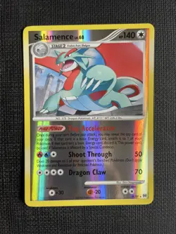 Pokemon TCG Salamence Arceus 8/99 Reverse Holo Rare - NM - Image 1