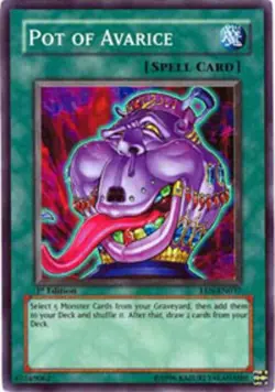 Yugioh! MP Pot of Avarice - EEN-EN037 - Super Rare - Unlimited Edition Moderatel - Image 1