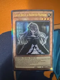 Ghost Belle & Haunted Mansion RA01-EN011 Prismatic Ultimate Rare NM 1st Edition - Image 1