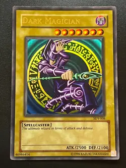 Dark Magician SDY-006 Ultra Rare Unlimited Light Play+ Yugioh - Image 1