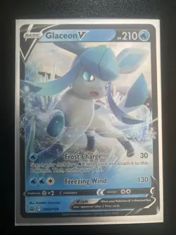 Glaceon V SWSH196 SWSH: Sword & Shield Promo Cards Holo - Image 1