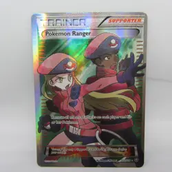 Pokemon Ranger Full Art Ultra Rare Trainer Supporter Card XY-Steam Siege 113/114 - Image 1