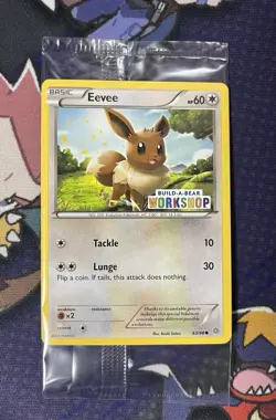 Pokemon Card Eevee Build a Bear Workshop Promo Ancient Origins 63/98 SEALED - Image 1