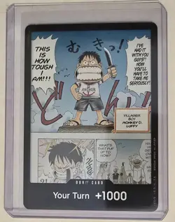 DON!! Card (Young Luffy) (Devil Fruits Collection Vol. 1) - One Piece Promotion - Image 1