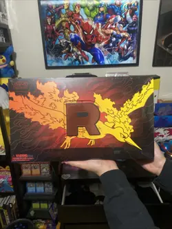 Team Rockets Moltres EX UPC Pokemon Card TCG SEALED - Image 1