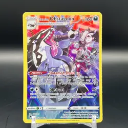 Galarian Obstagoon TG10/TG30 Holo Astral Radiance Pokemon Card NM/M (A) - Image 1