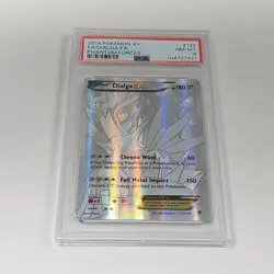 Pokemon TCG Dialga EX Card Phantom Forces Secret Rare 122/119 PSA 8 - Image 1