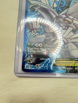 Pokemon Palkia-Ex TCG Plasma Blast Holo Card 100/101 Full Art Ultra Rare HP - Image 3