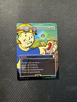 Farewell (Borderless) -Foil Near Mint MTG Universes Beyond: Fallout - Image 1