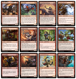 MTG - 12 x Different Red GOBLIN PIRATE cards - Commander / Modern - M/NM - Image 1