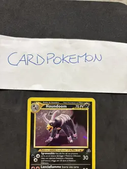 Pokemon Card Houndoom 4/75- Set Neo Discovery -Holo-Ita-good! - Image 2