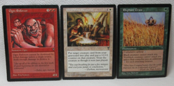 MIRACULOUS RECOVERY ELEPHANT GRASS X3 MAGIC THE GATHERING VISIONS MTG CARD #365 - Image 1