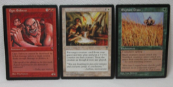 MIRACULOUS RECOVERY ELEPHANT GRASS X3 MAGIC THE GATHERING VISIONS MTG CARD #365 - Image 2