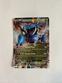 Salamence EX XY170 Ultra Rare Promo Card from XY Black Star Promos Set - Image 1
