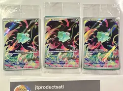 Bulbasaur - (Mega Evolution Stamped) 133/132 Sealed 3 Card Lot - Image 1